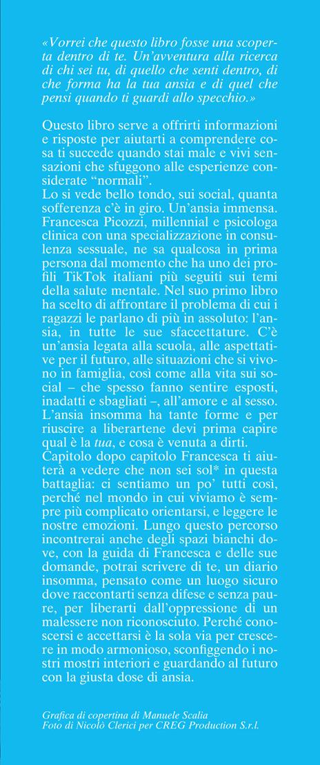 Parlarne aiuta. Il libro per capire che forma ha la tua ansia - Francesca Picozzi - 2