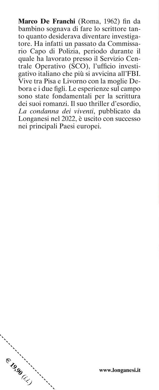 Il maestro dei sogni - Marco De Franchi - Libro - Longanesi - La