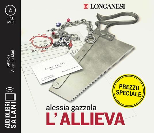 L' allieva letto da Valentina Mari. Audiolibro. CD Audio formato MP3 - Alessia Gazzola - copertina