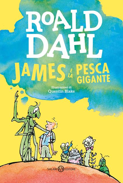 James e la pesca gigante - Roald Dahl - copertina