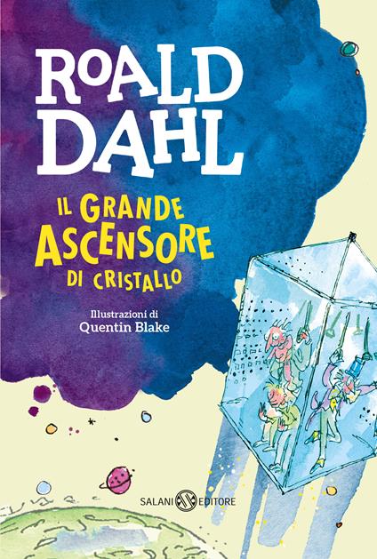 Il grande ascensore di cristallo - Roald Dahl - copertina