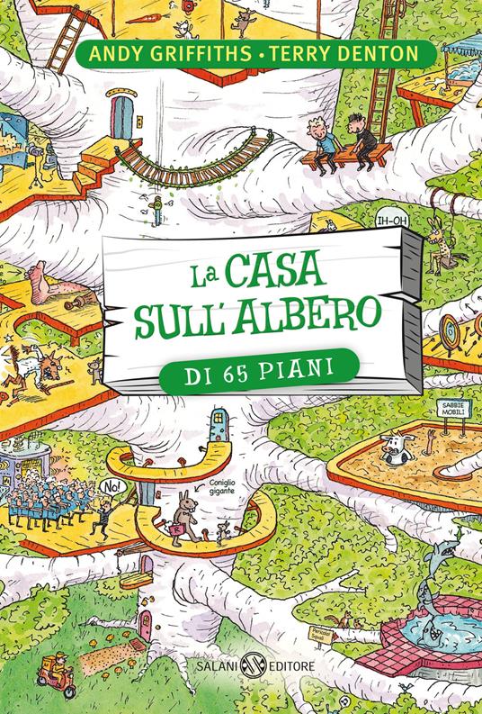 La casa sull'albero di 65 piani. Ediz. illustrata - Andy Griffiths,Terry Denton - copertina