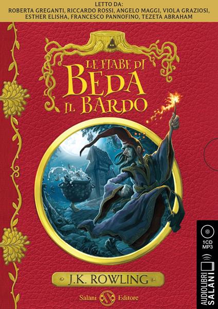 Le fiabe di Beda il Bardo. Audiolibro. CD Audio formato MP3 - J. K. Rowling - copertina