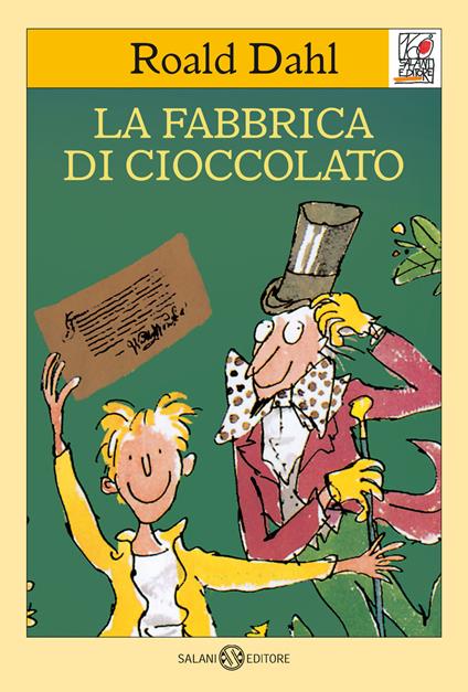 Roald DAHL - LA FABBRICA DI CIOCCOLATO Salani Superistrici (1996) Libro  illustr