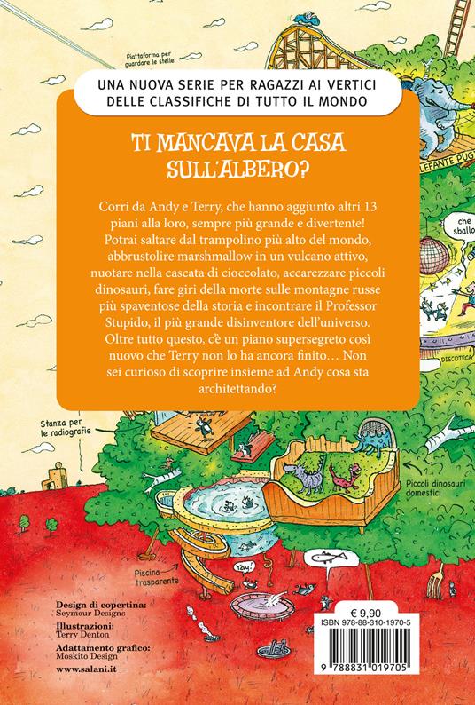 La casa sull'albero di 39 piani - Andy Griffiths - Terry Denton - - Libro -  Salani - Fuori collana Salani