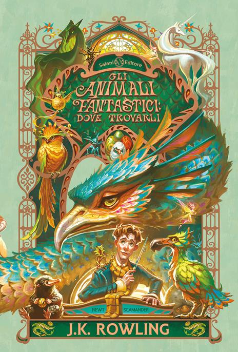 Gli animali fantastici: dove trovarli - J. K. Rowling - copertina