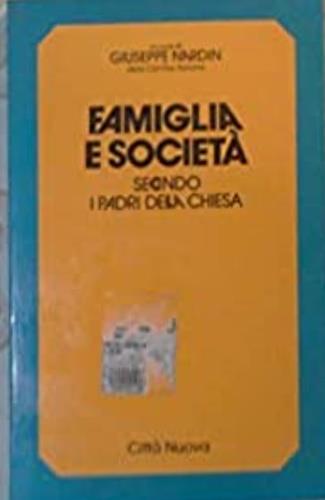 Famiglia e società secondo i Padri della Chiesa - copertina