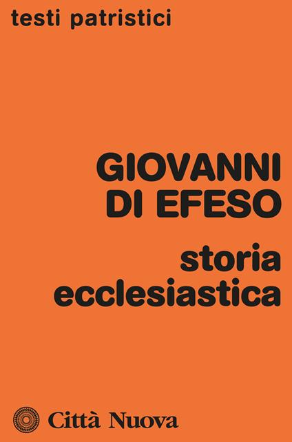 Storia ecclesiastica - Giovanni da Efeso - copertina