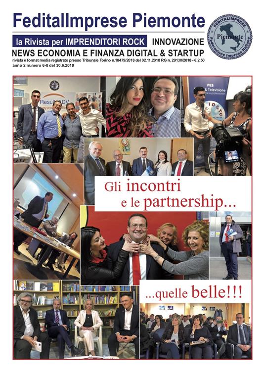 Feditalimprese news. Innovazione news economia e finanza digital & startup (2019) - copertina