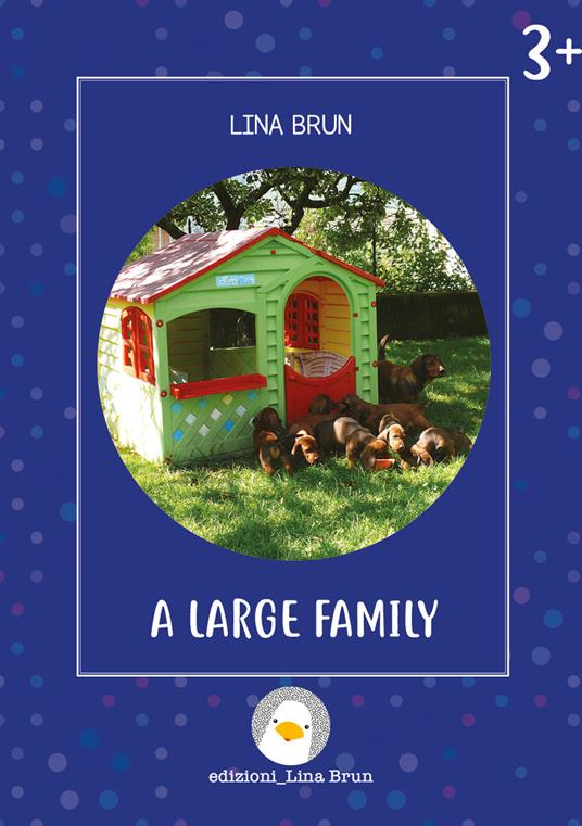 A large family. Ediz. a colori - Lina Brun - copertina