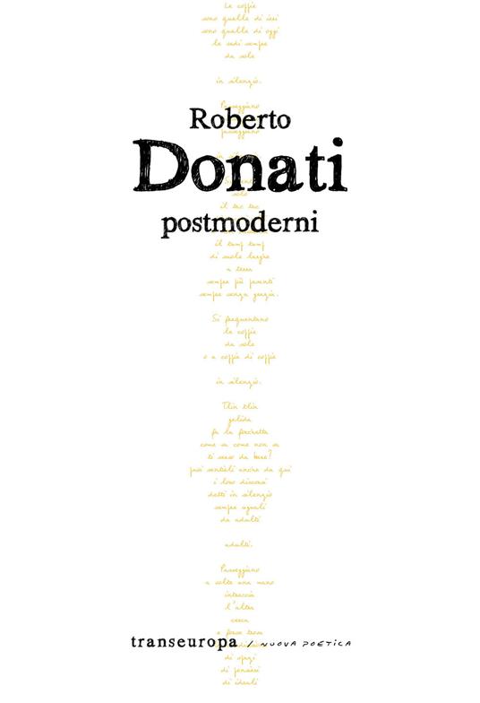 Postmoderni - Roberto Donati - copertina