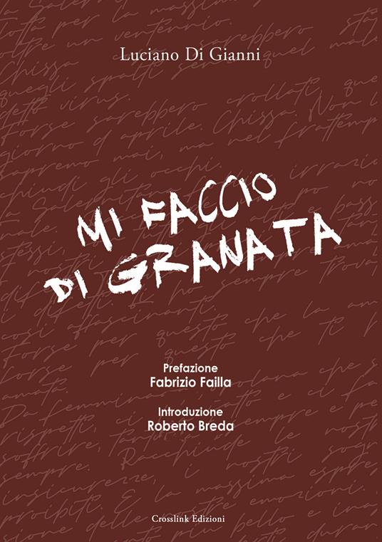 Mi faccio di granata. Diario di viaggio nella memoria di un tifoso - Luciano Di Gianni - copertina