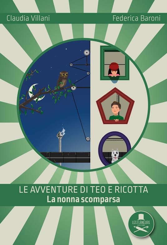 Le avventure di Teo e Ricotta. La nonna scomparsa - Claudia Villani,Federica Baroni - copertina