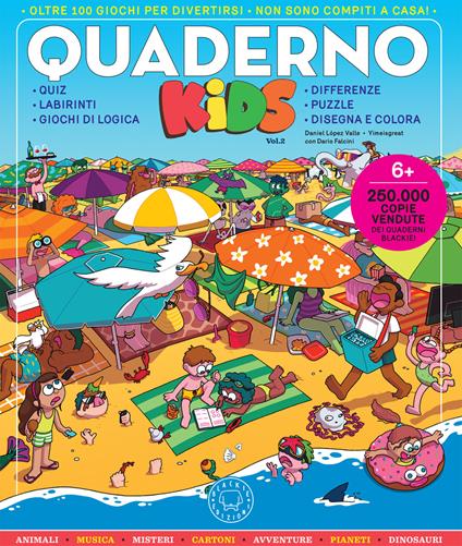 Quaderno kids. Vol. 2 - Daniel López Valle,Yimeisgre - copertina