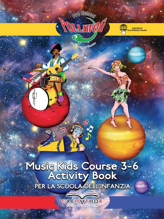 Music kids course 3-6. Activity book. Per la Scuola dell'infanzia - Paolo Monaco,Giuseppe Fabrizio - copertina