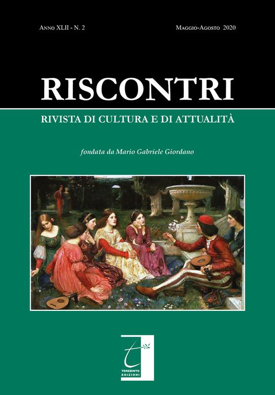 Riscontri. Rivista di cultura e di attualità (2020). Vol. 2: Maggio-agosto. - copertina