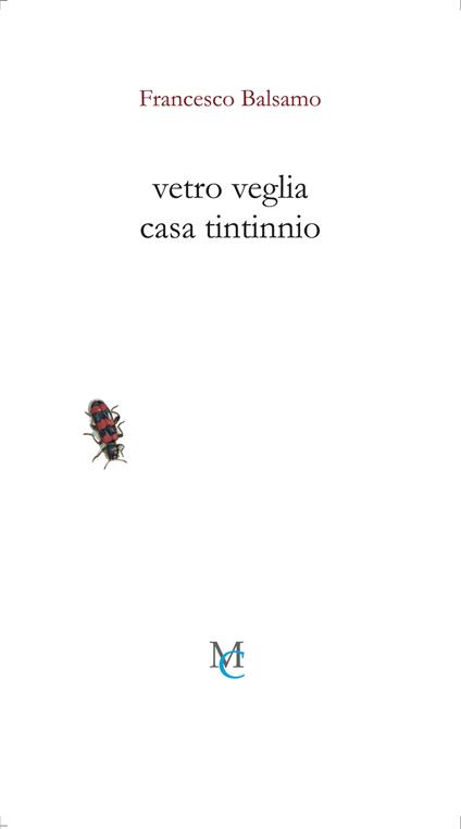 Vetro veglia casa tintinnio - Francesco Balsamo - copertina