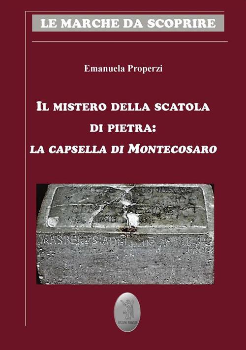 Il mistero della scatola di pietra. La capsella di Montecosaro - Emanuela Properzi - ebook