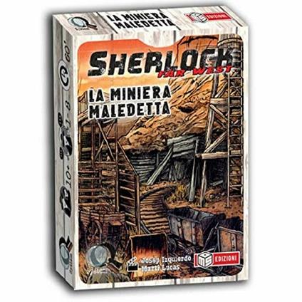 La miniera maledetta. Sherlock - Josep Izquierdo,Marti Lucas - copertina