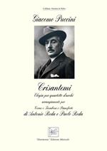 Crisantemi. Elegia per quartetto d'archi arrangiamento per corno o trombone e pianoforte. Spartito