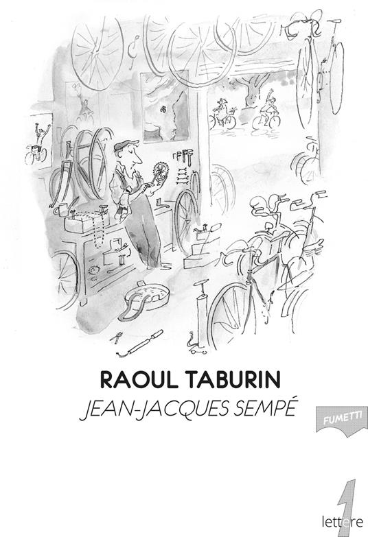Raoul Taburin - Jean-Jacques Sempé - copertina