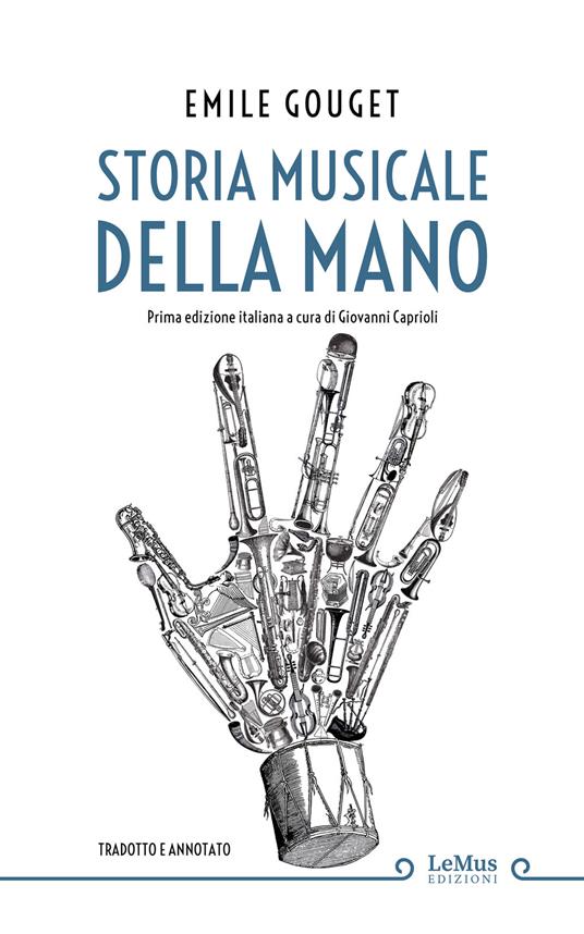 Storia musicale della mano - Emile Gouget - copertina