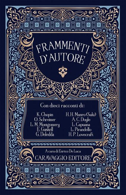 Frammenti d'autore - copertina