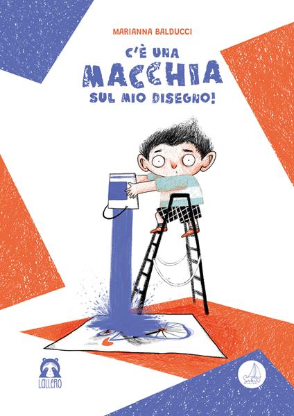 C'è una macchia sul mio disegno! Ediz. a caratteri grandi - Marianna Balducci - copertina