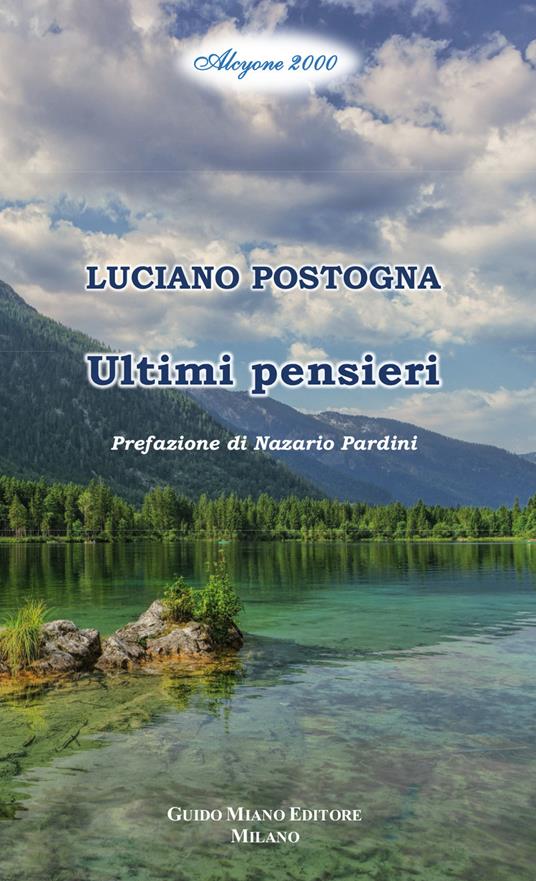 Ultimi pensieri - Luciano Postogna - copertina