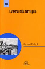 Lettera alle famiglie