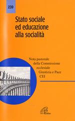 Stato sociale ed educazione alla socialità. Nota pastorale