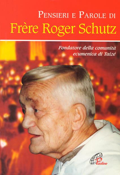 Pensieri e parole di frère Roger Schutz - copertina