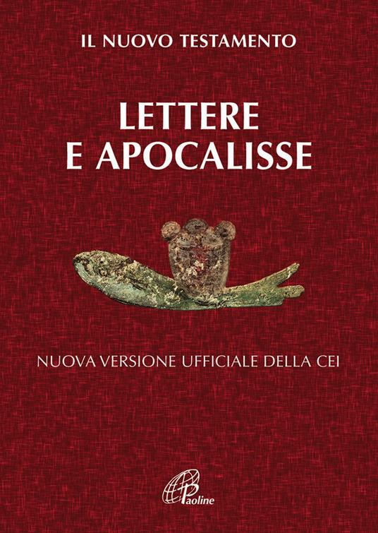 Lettere e Apocalisse. Il nuovo testamento. Nuova versione ufficiale della CEI - copertina