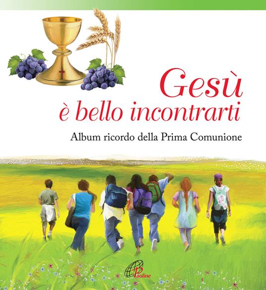 Gesù, è bello incontrarti. Album ricordo della Prima Comunione. Ediz. illustrata - Maria Vago - copertina