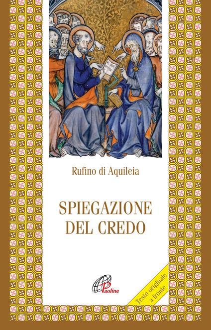 Spiegazione del credo - Rufino di Aquileia - copertina