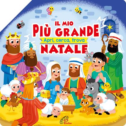 Il mio più grande Natale. Apri, cerca, trova. Ediz. illustrata - Jacob Vium Olesen,Pamela Mariel Barbieri - copertina