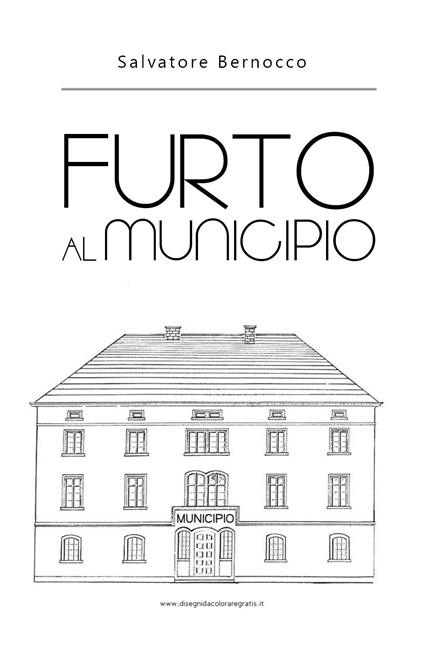 Furto al municipio - Salvatore Bernocco - copertina