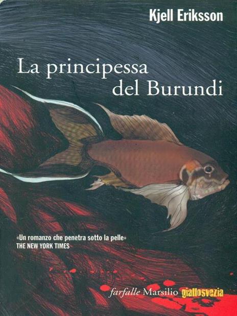 La principessa del Burundi - Kjell Eriksson - copertina