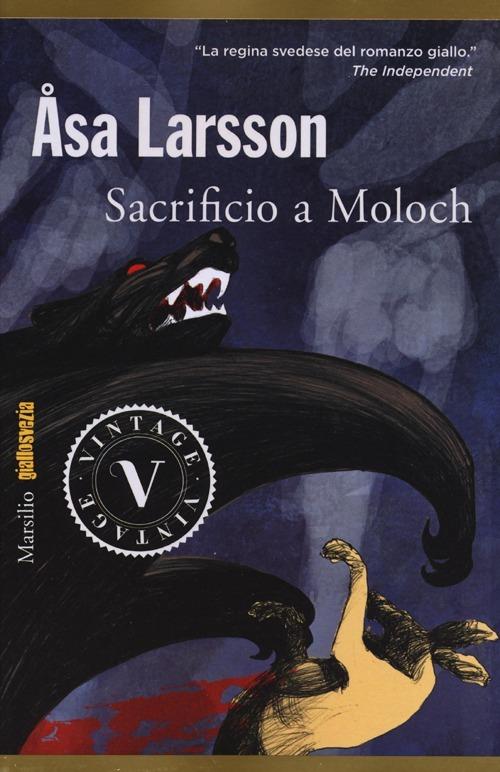 Sacrificio a Moloch - Åsa Larsson - copertina