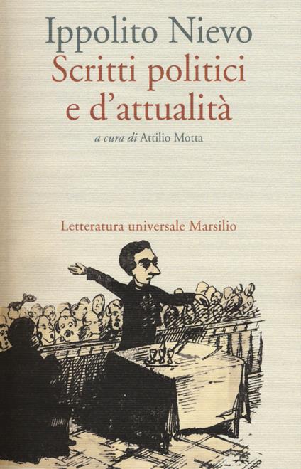 Scritti politici e d'attualità - Ippolito Nievo - copertina