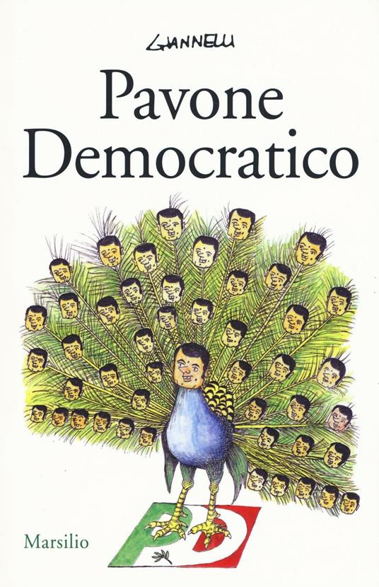 Pavone democratico - Emilio Giannelli - copertina