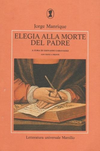 Elegia alla morte del padre - Jorge Manrique - copertina