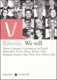 Riforme. We will - copertina