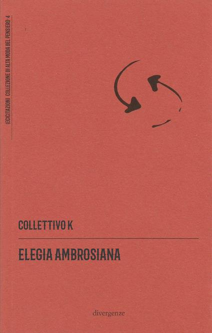Elegia ambrosiana - Collettivo K - copertina