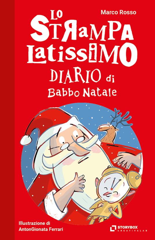 Lo strampalatissimo diario di Babbo Natale - Marco Rosso - copertina