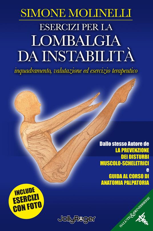 Esercizi per la lombalgia da instabilità - Simone Molinelli - copertina