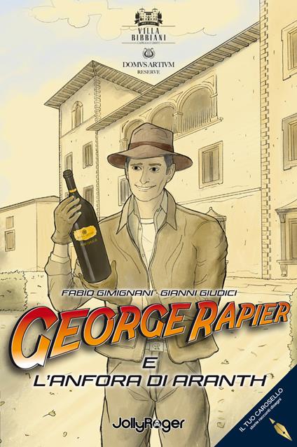 George Rapier e l'anfora di Aranth - Fabio Gimignani - copertina