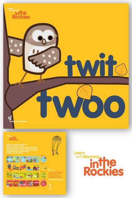 Learn with Mummy in the Rockies. Ediz. illustrata. Vol. 2: Twit twoo. - Letizia Quaranta - copertina