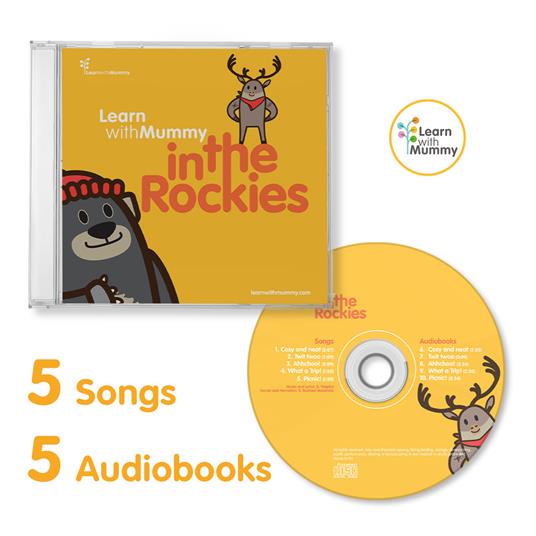 In the rockies. 5 songs + 5 audiobooks - copertina