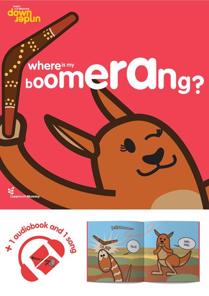Where is my boomerang? Learn with Mummy down under - Ardoq - copertina